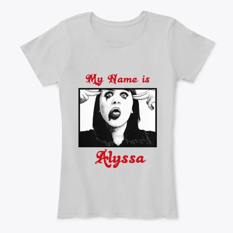 My Name is 'A' by anonymous - film merch